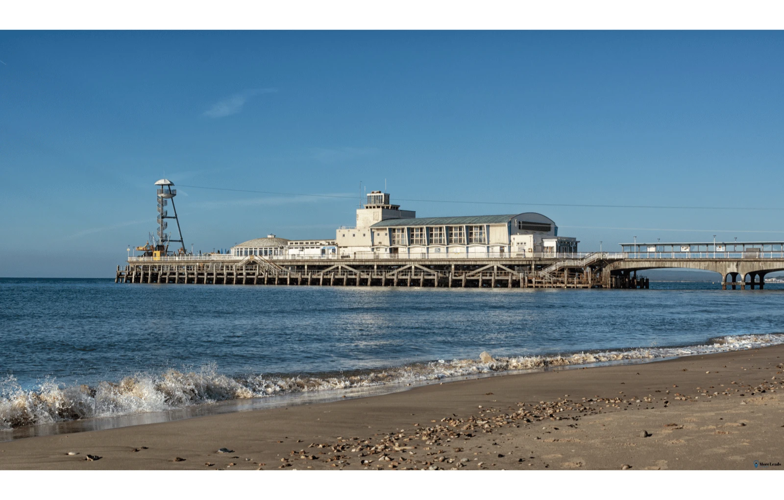 More Leads Local at Bournemouth Pier to explain why Bournemouth Businesses need SEO.